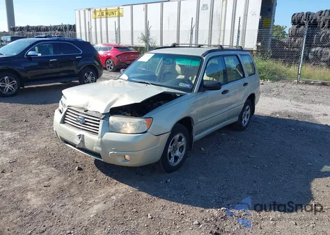 2007 Subaru Forester 2.5X z USA, uszkodzony, nr VIN JF1SG63637H732423